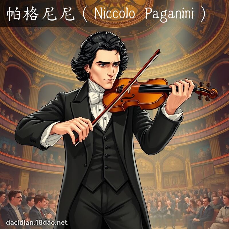 帕格尼尼（Niccolo Paganini） - 国语大辞典配图