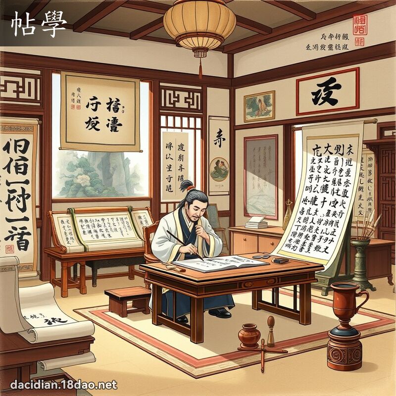 帖学 - 国语大辞典配图