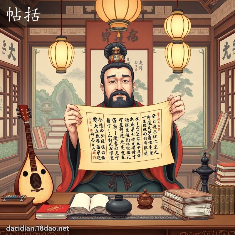 帖括 - 国语大辞典配图
