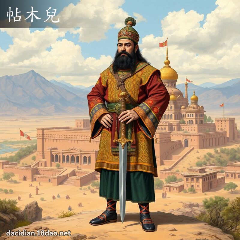 帖木儿 - 国语大辞典配图