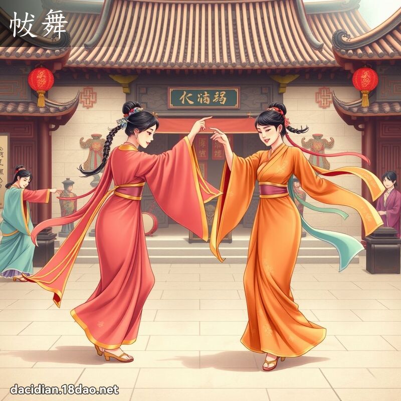 帗舞 - 国语大辞典配图