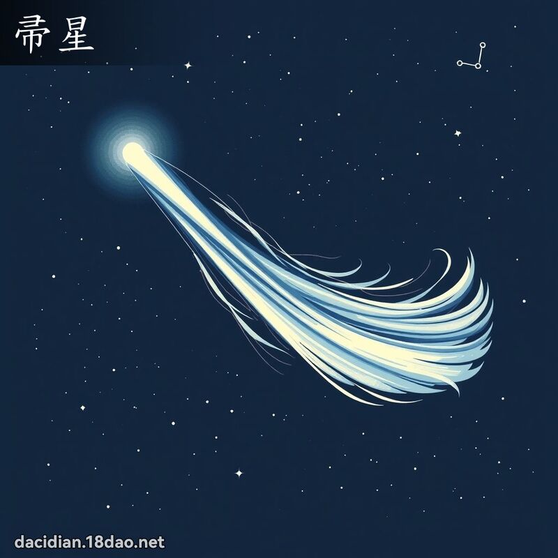 帚星 - 國語大辭典配圖