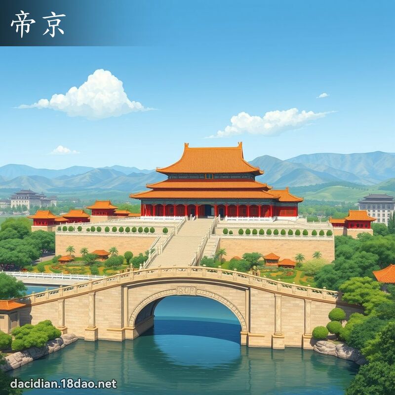 帝京 - 国语大辞典配图