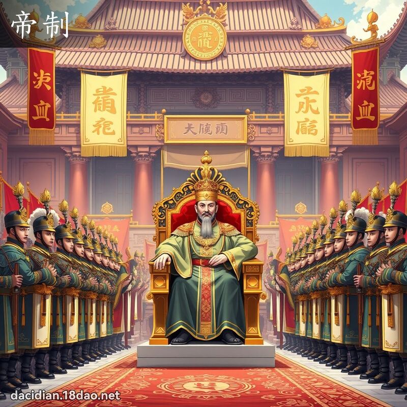 帝制 - 国语大辞典配图