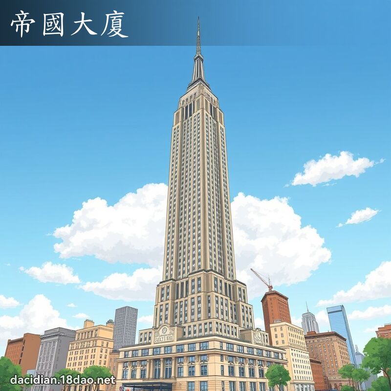 帝國大廈 - 國語大辭典配圖