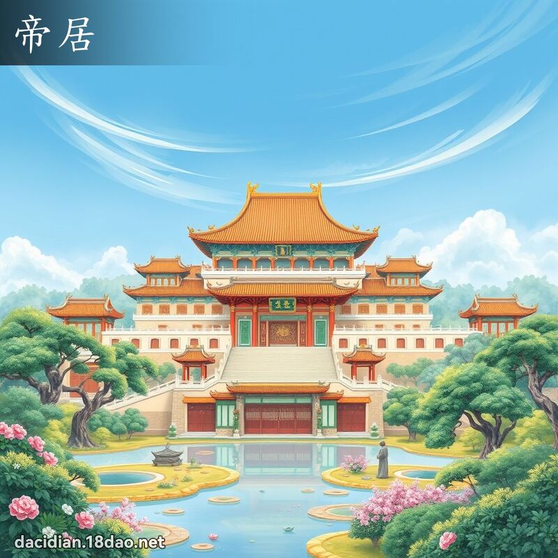 帝居 - 國語大辭典配圖