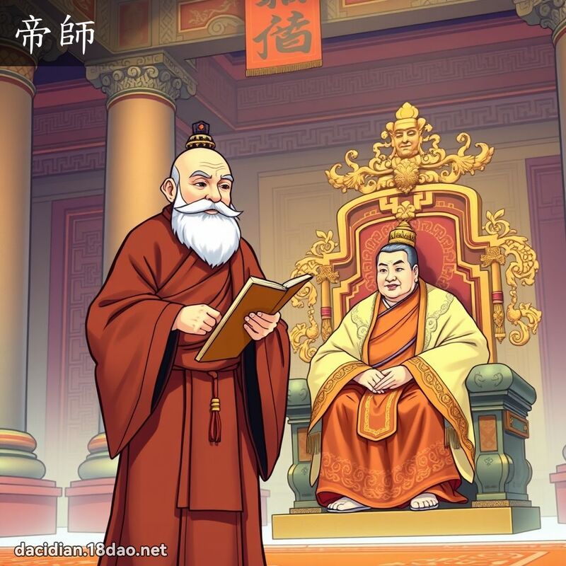 帝師 - 國語大辭典配圖