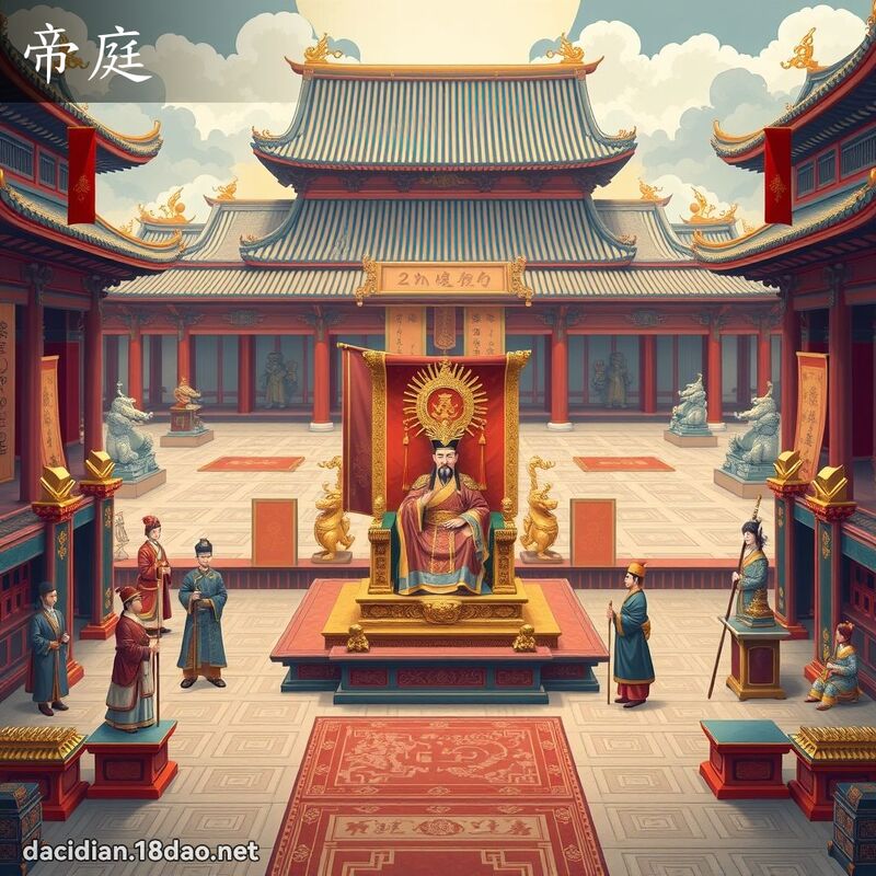 帝庭 - 國語大辭典配圖
