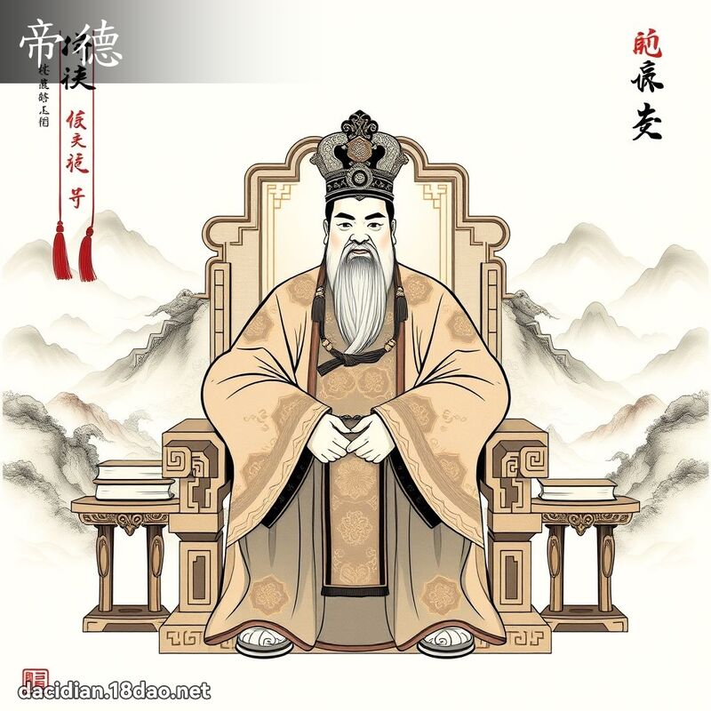帝德 - 国语大辞典配图