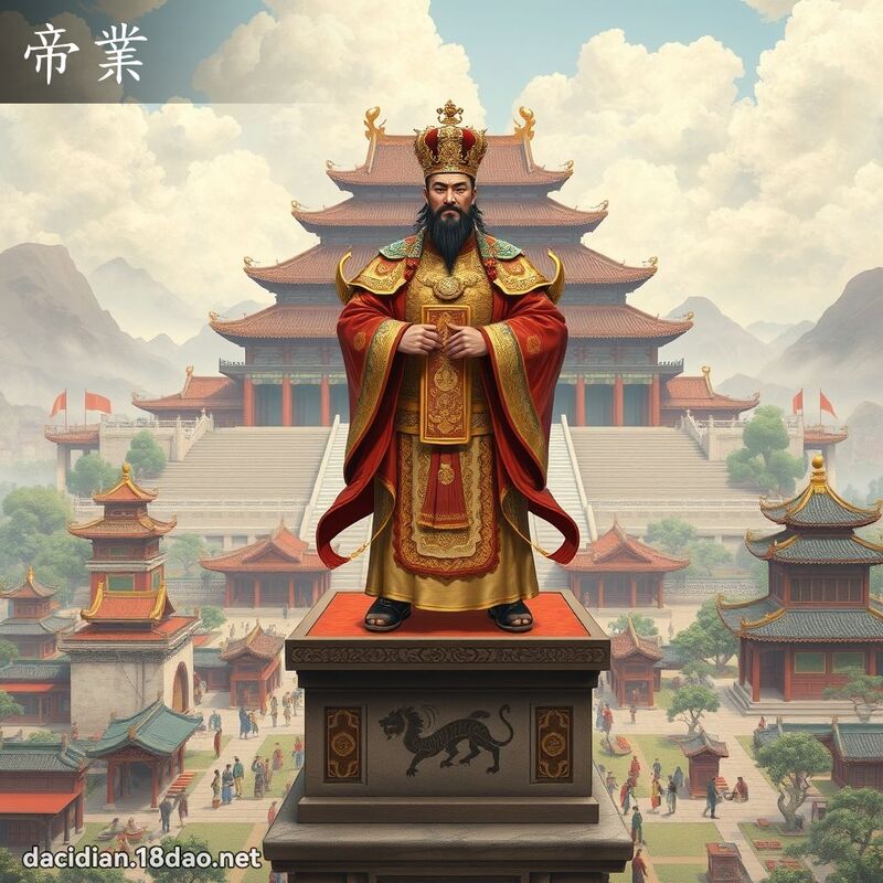帝业 - 国语大辞典配图