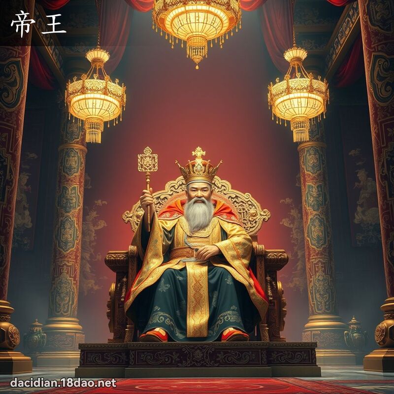 帝王 - 国语大辞典配图