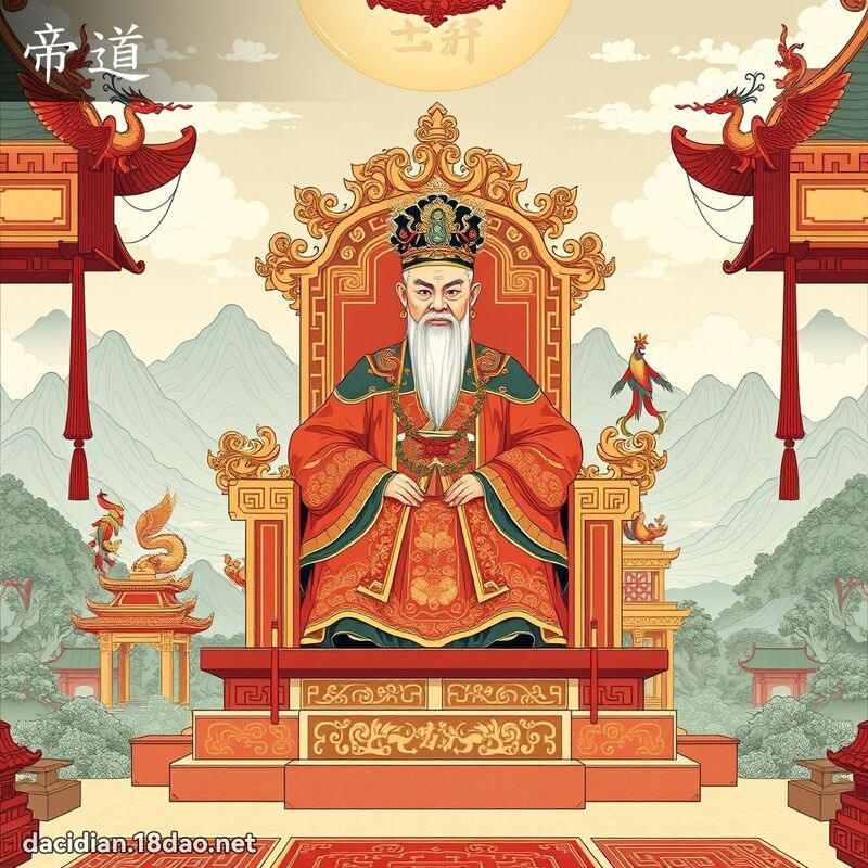 帝道 - 國語大辭典配圖