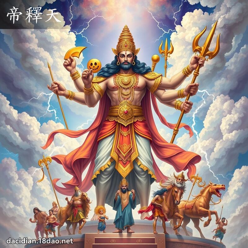 帝釋天 - 國語大辭典配圖