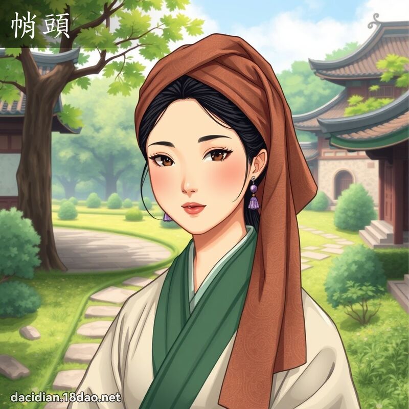 帩头 - 国语大辞典配图