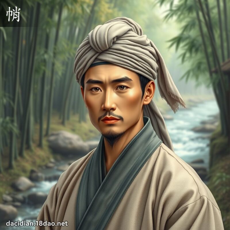帩 - 國語大辭典配圖
