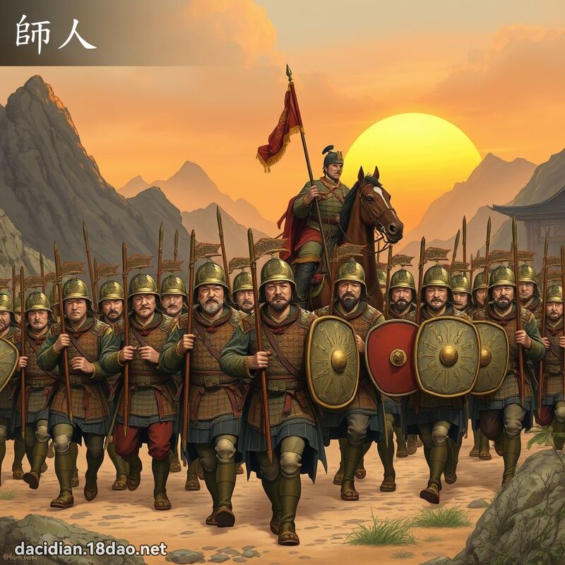 师人 - 国语大辞典配图