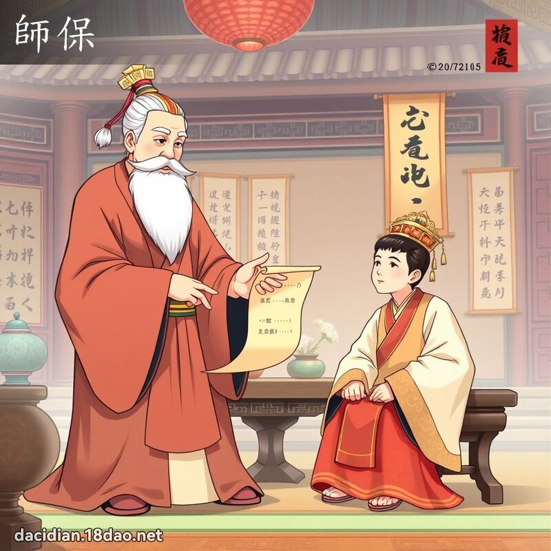 師保 - 國語大辭典配圖