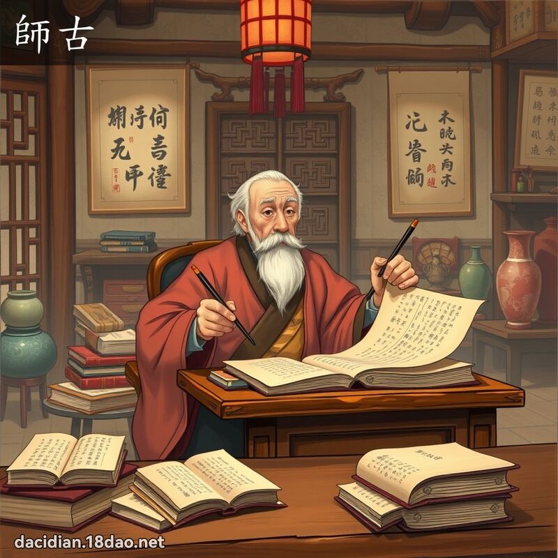 师古 - 国语大辞典配图