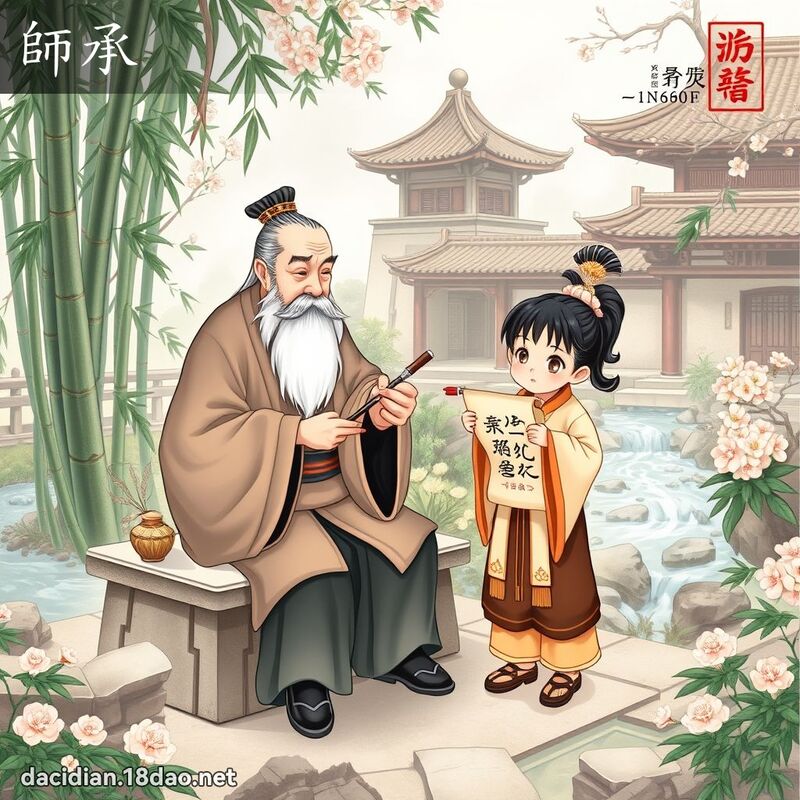 師承 - 國語大辭典配圖