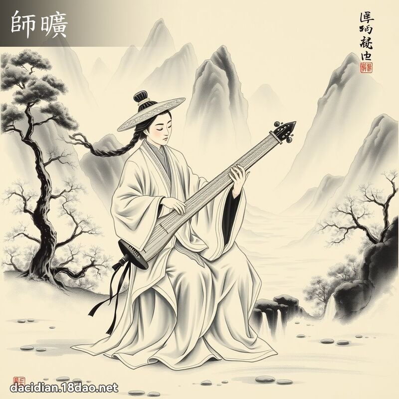 師曠 - 國語大辭典配圖
