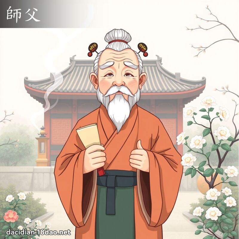 师父 - 国语大辞典配图