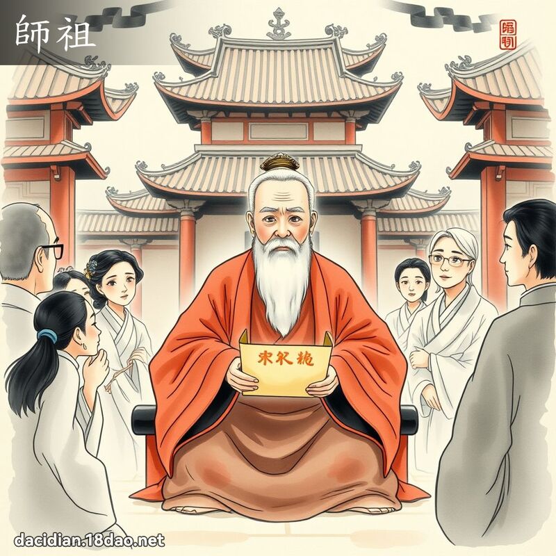 師祖 - 國語大辭典配圖