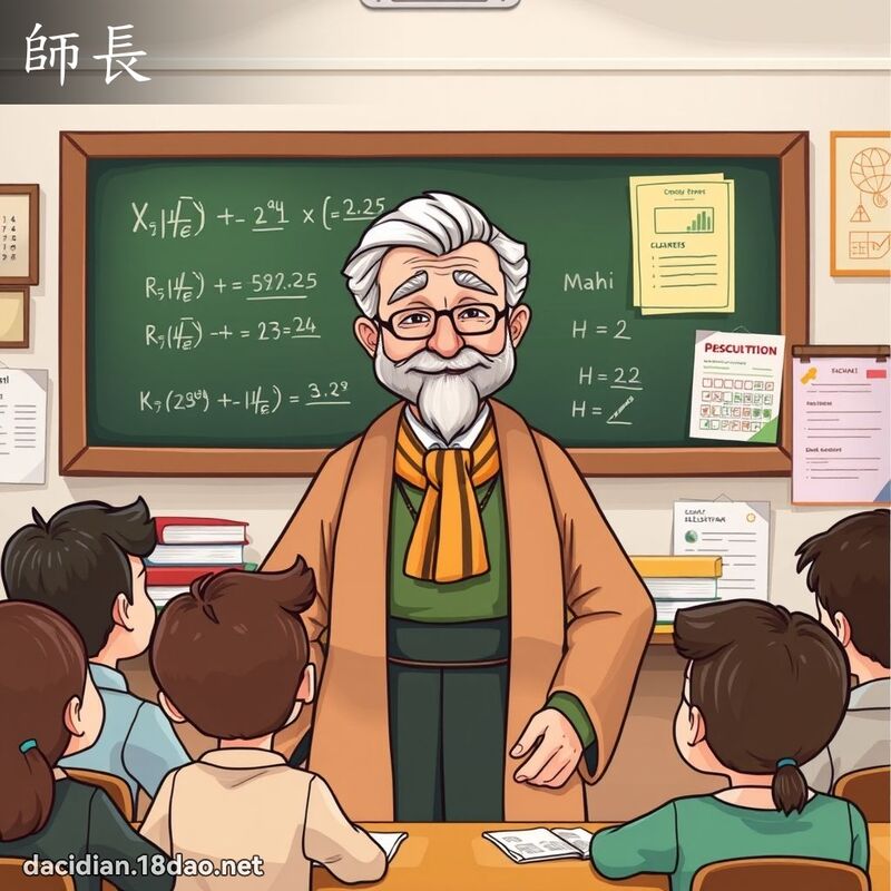 師長 - 國語大辭典配圖