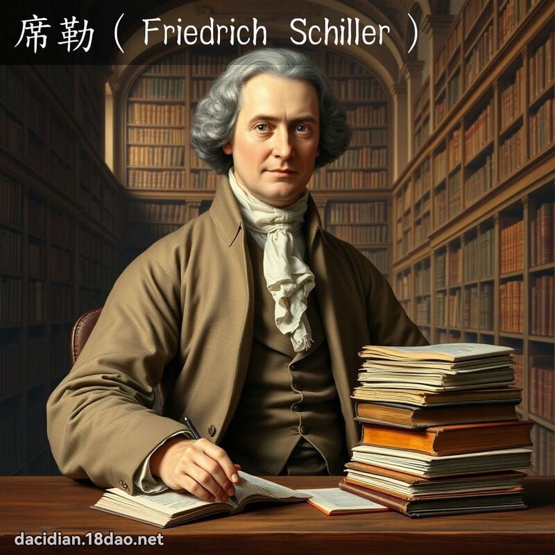 席勒（Friedrich Schiller） - 国语大辞典配图
