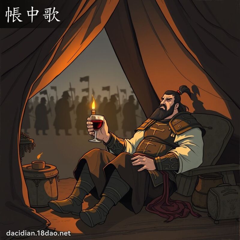 帳中歌 - 國語大辭典配圖