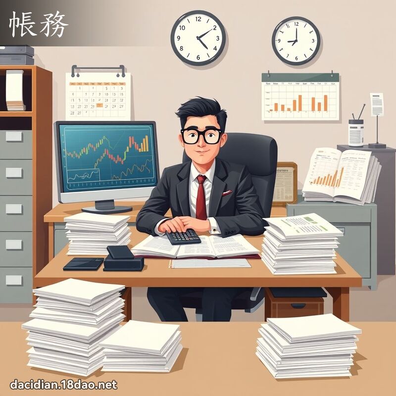 帳務 - 國語大辭典配圖