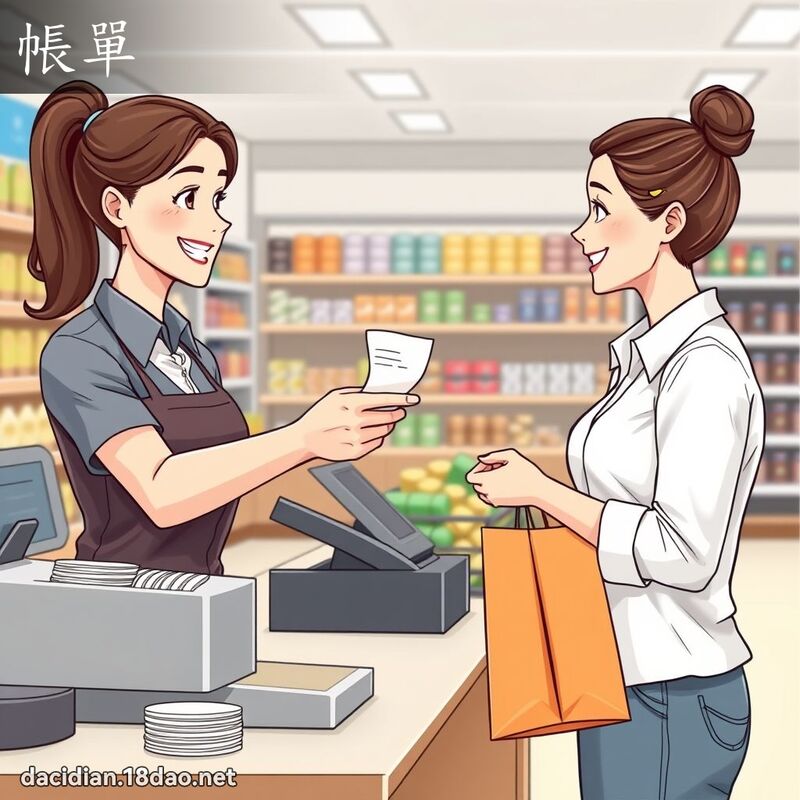 帐单 - 国语大辞典配图