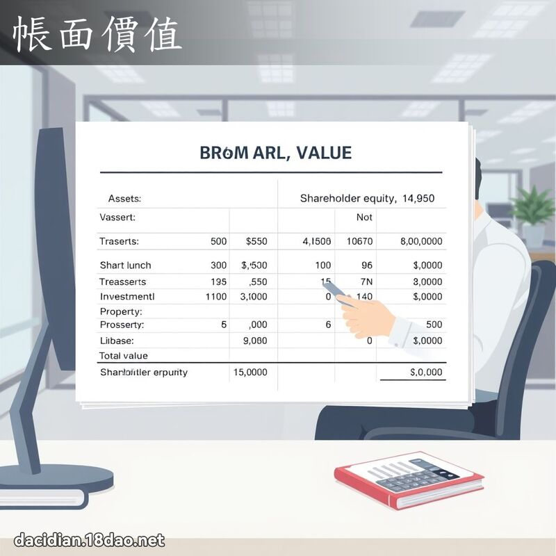 帐面价值 - 国语大辞典配图