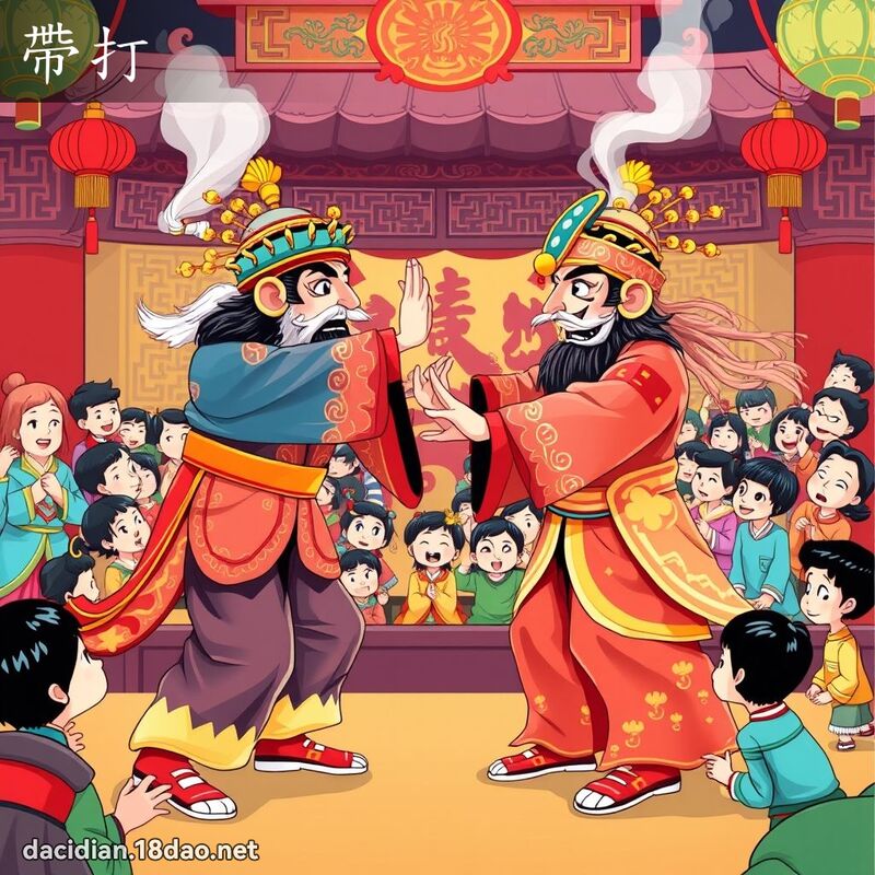 带打 - 国语大辞典配图