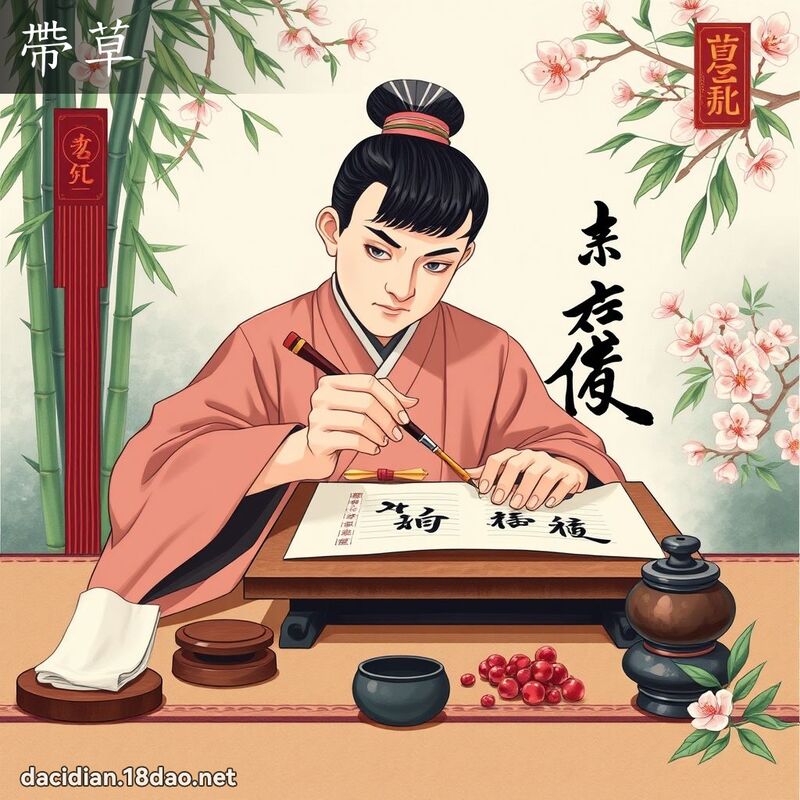 带草 - 国语大辞典配图