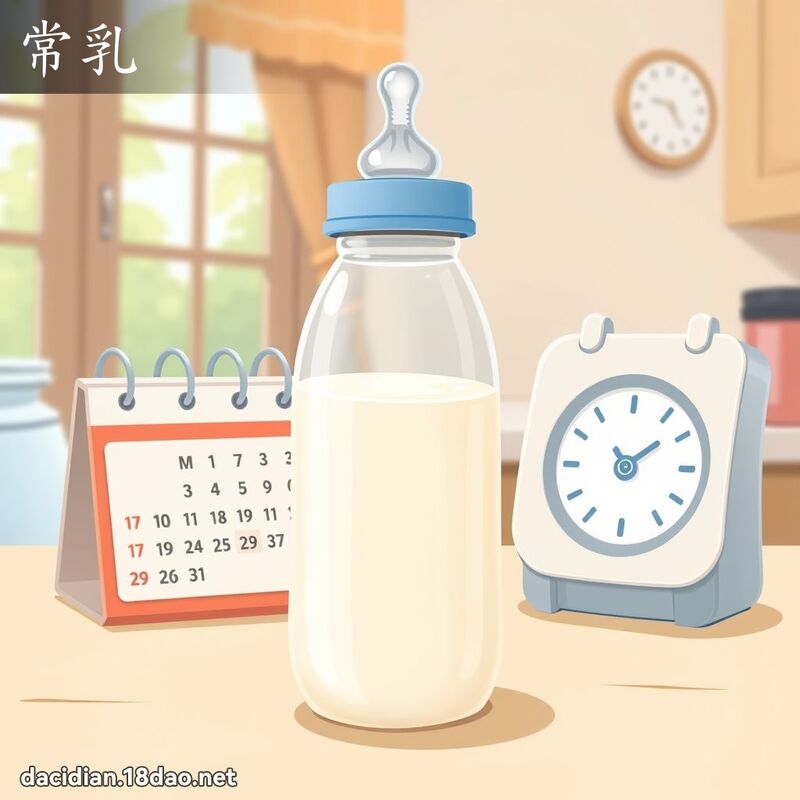 常乳 - 國語大辭典配圖