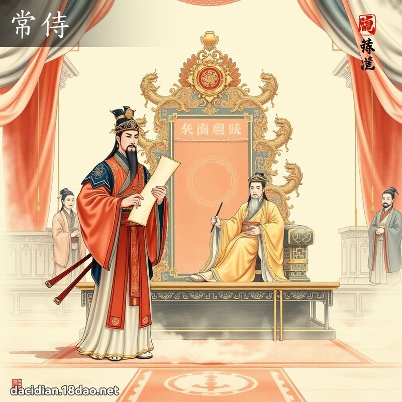 常侍 - 國語大辭典配圖