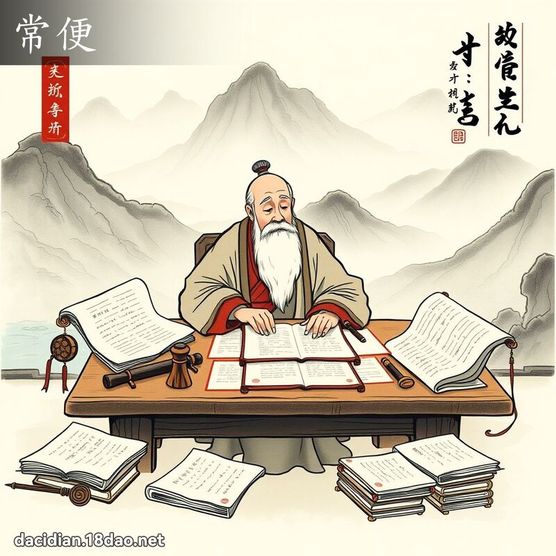 常便 - 国语大辞典配图