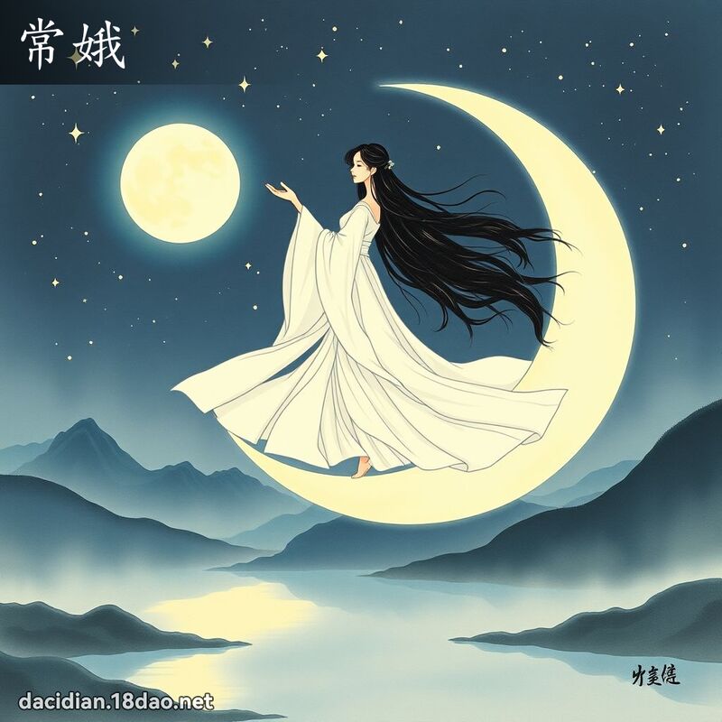 常娥 - 國語大辭典配圖
