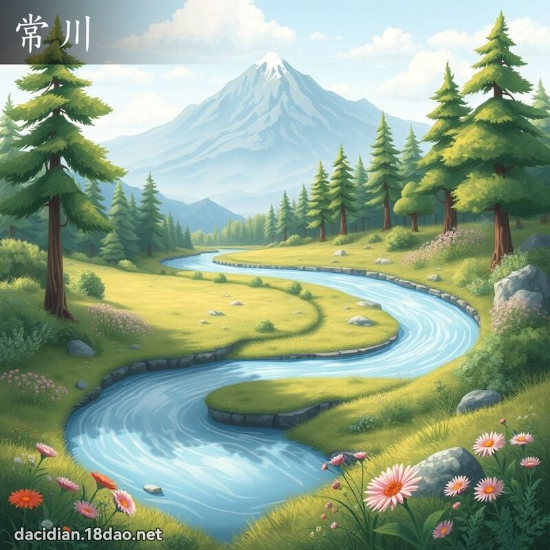 常川 - 國語大辭典配圖