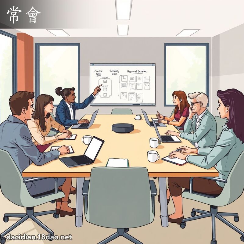 常会 - 国语大辞典配图