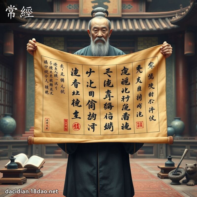 常經 - 國語大辭典配圖