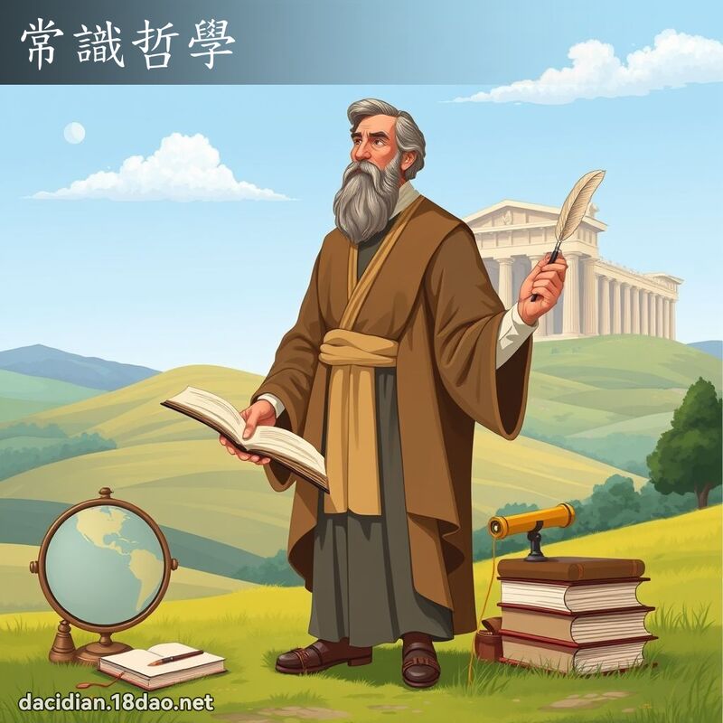 常识哲学 - 国语大辞典配图