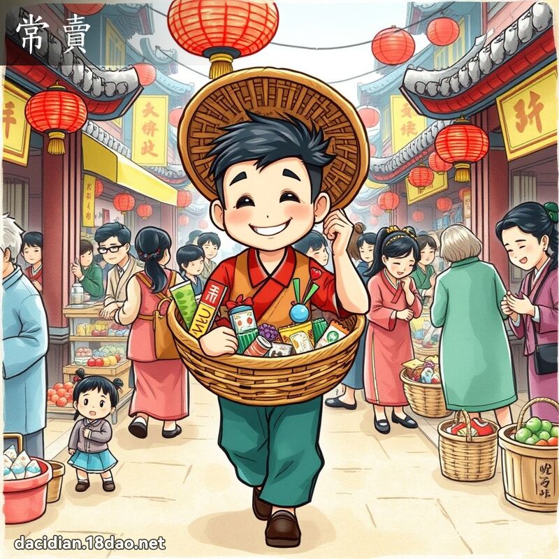 常賣 - 國語大辭典配圖
