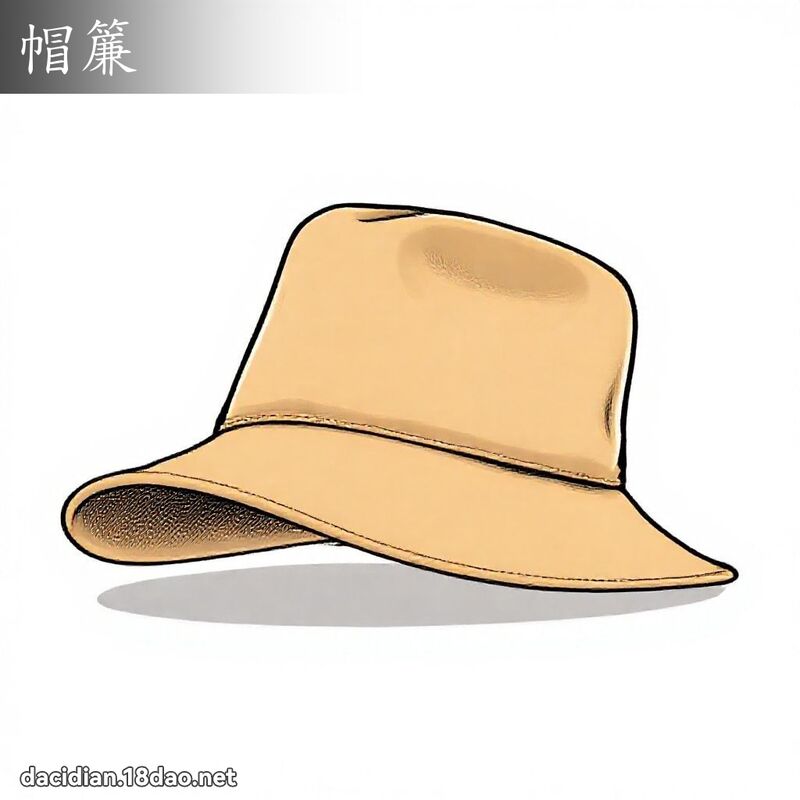 帽帘 - 国语大辞典配图