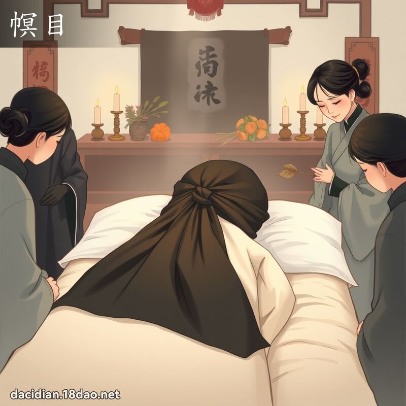 幎目 - 國語大辭典配圖