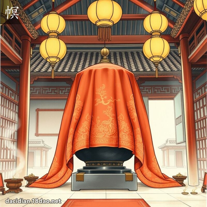 幎 - 國語大辭典配圖