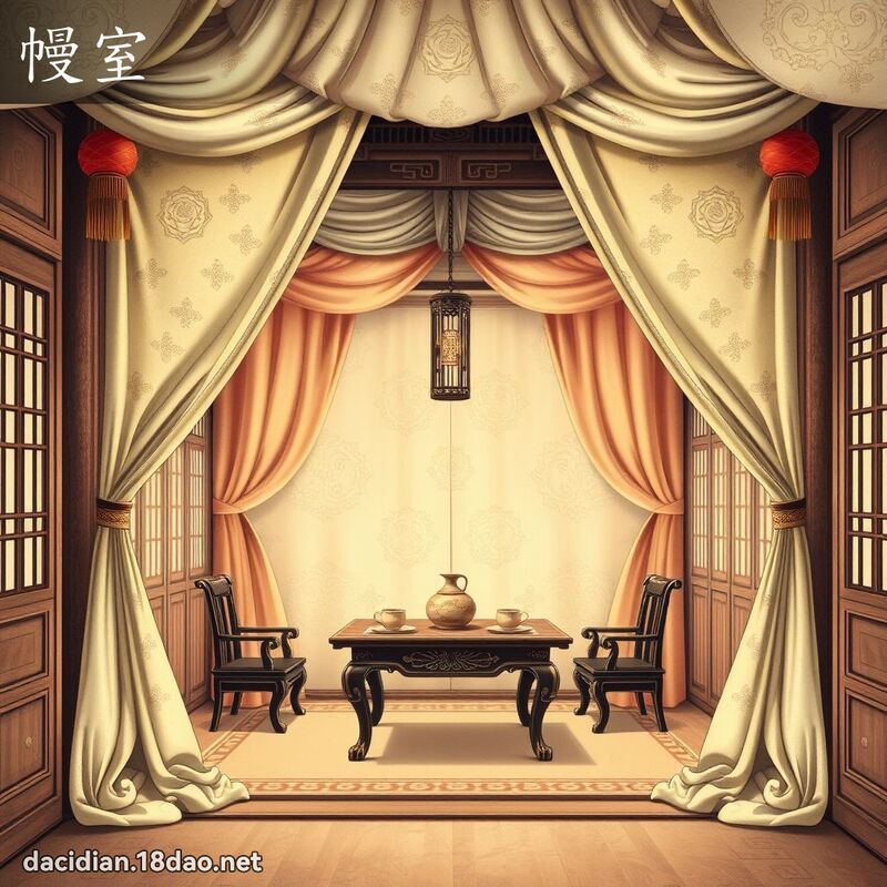 幔室 - 國語大辭典配圖