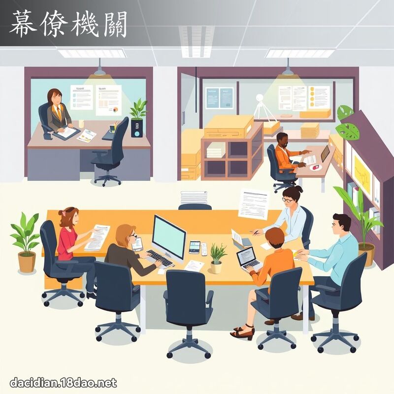 幕僚机关 - 国语大辞典配图