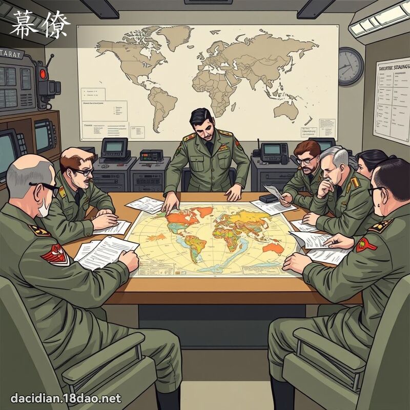 幕僚 - 國語大辭典配圖