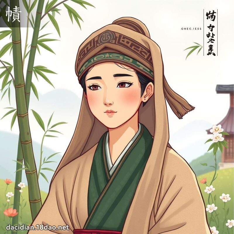 幘 - 國語大辭典配圖